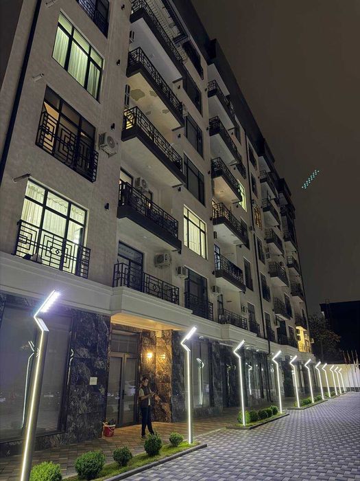 3к Riyozi Residence, 80м², 2/8, евро, мебель+техника`