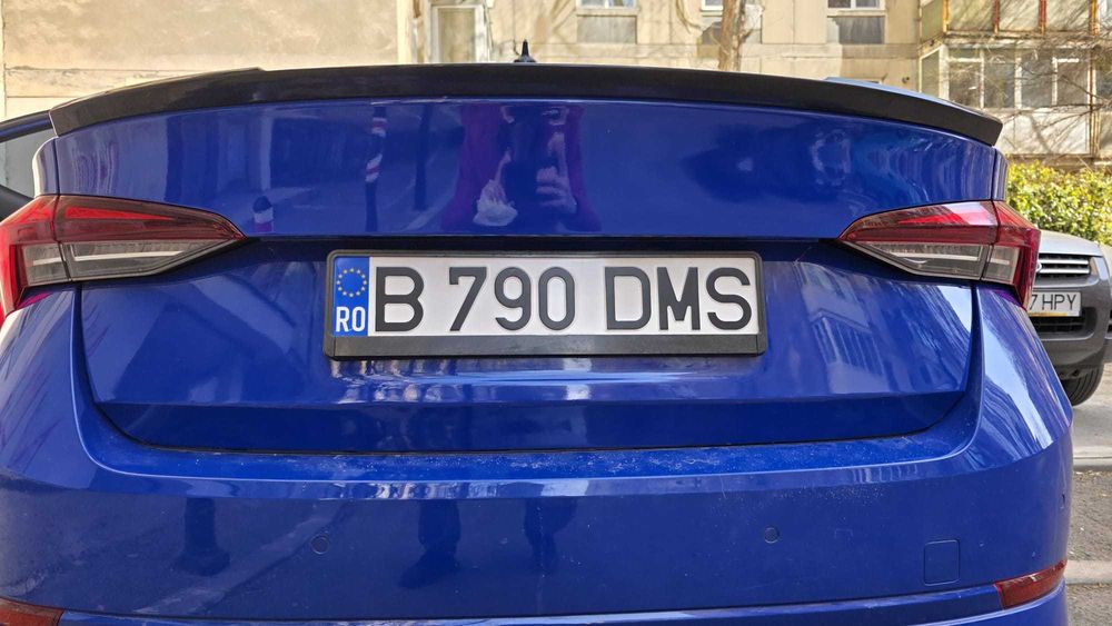 Eleron Lip Codita Portbagaj M4 Style Skoda Octavia MK4 2020+, Negru
