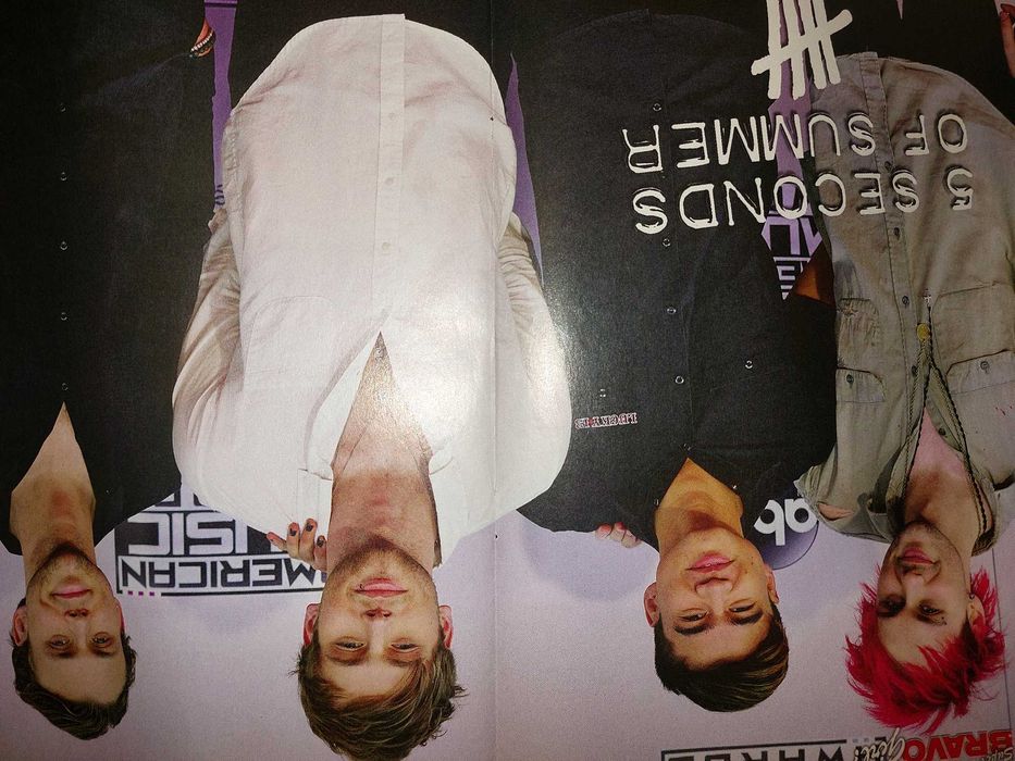 Poster Alina Eremia Lala band / 5 seconds of summer