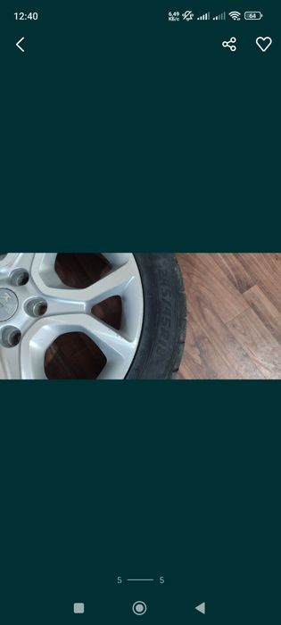 Продам диски оригинал 18 размер