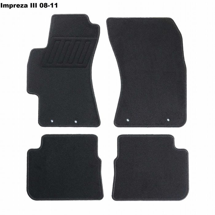 Мокетни стелки Subaru Outback Legacy Forester Impreza Levorg XV WRX