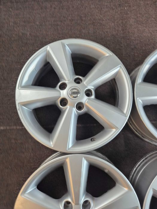 4 Jante Aliaj 5x114.3 17'' OEM Nissan Juke X-Trail - Renault Kadjar Arkana - Dacia Duster - 6.5J ET 40