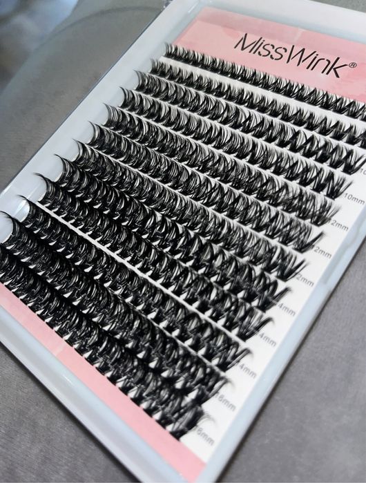 Искуствени мигли на снопчета/Лепило за мигли