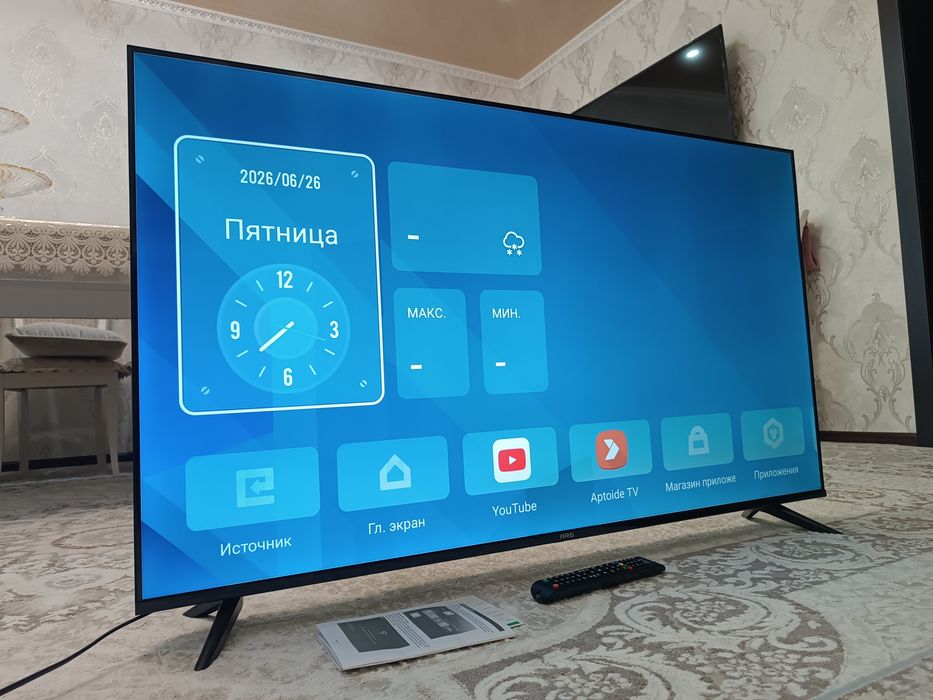 ТЕЛЕВИЗОР ARG Смарт 55 / 2024 Wi-fi.