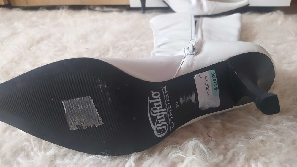 Сапоги кожа новые