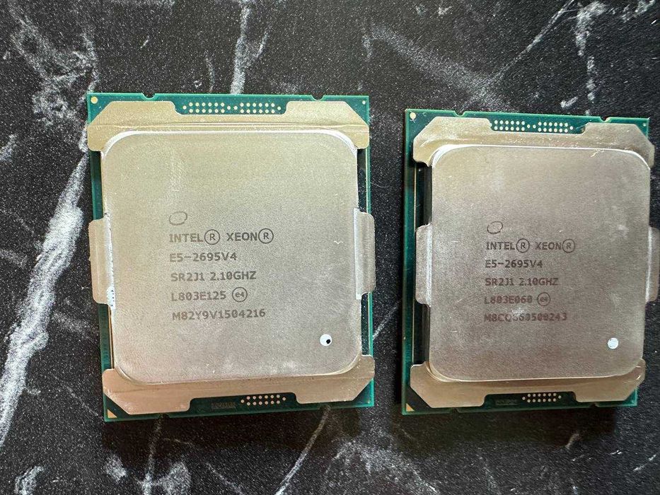 Мощный двух процессорный комплект / 36 ядер 72 потока / 32 gb ddr4