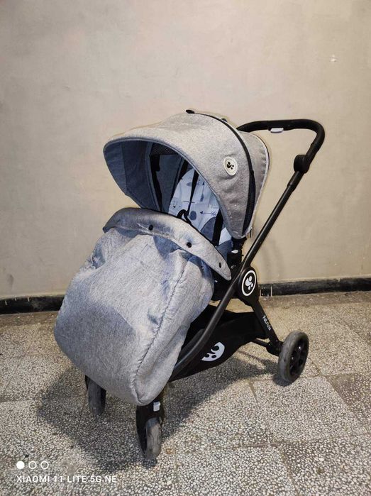 Бебешка комбинирана количка Лорели 
Патриция светлосива