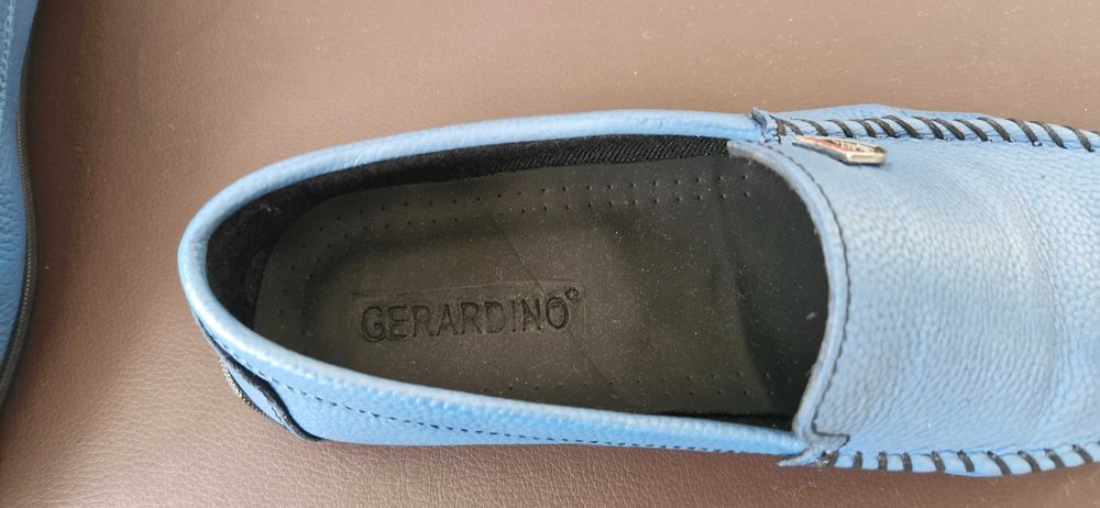 Мъжки обувки от естествена кожа GERARDINO