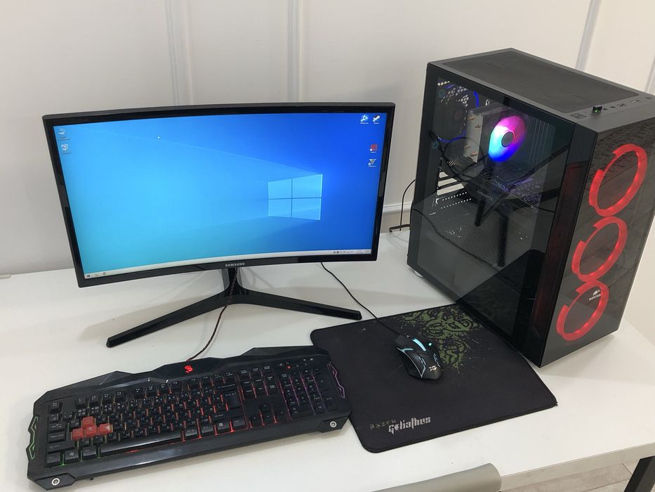 Мощный игровой компьютер, сборка