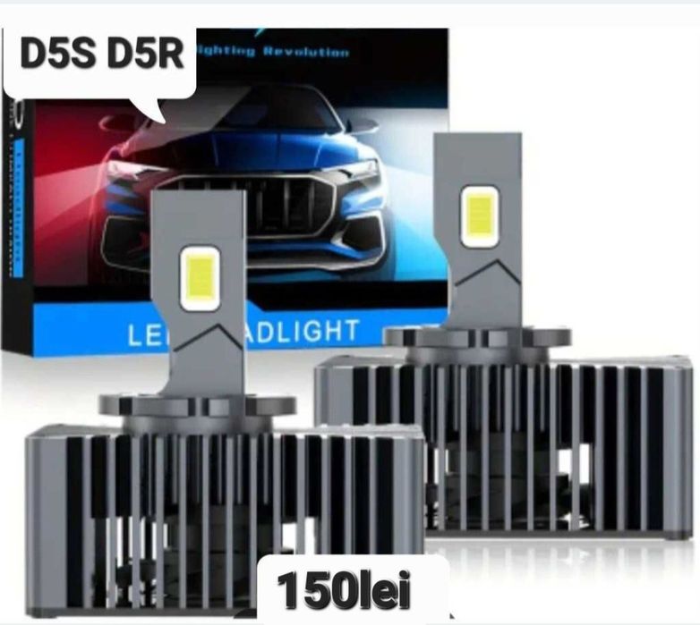 Becuri LED D5S D5R Canbus 12V-24V  50000LM set 2buc