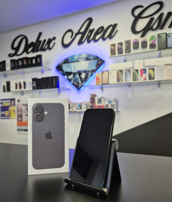 Iphone 16 / Black / 128/256 GB / DeluxGSM