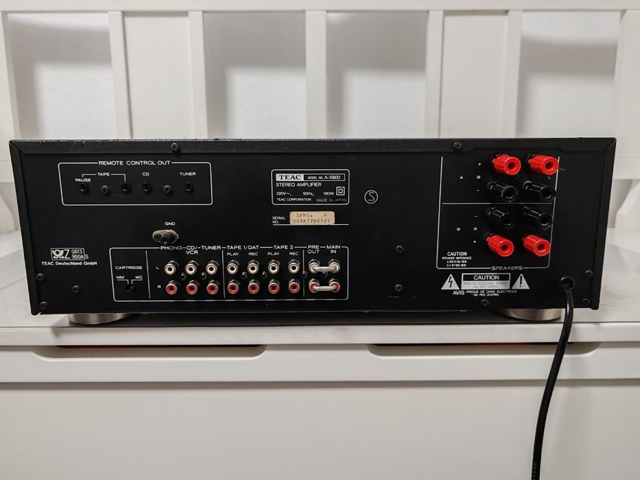 TEAC A-X 800 DC, Germania