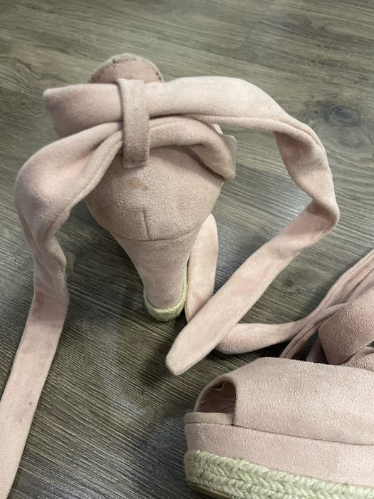 Туфли замшивые розывые