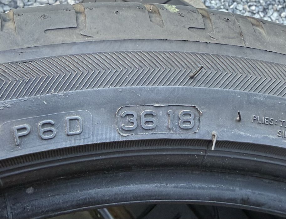2бр 225/40/18 на 6мм в 18дот Бриджстоун