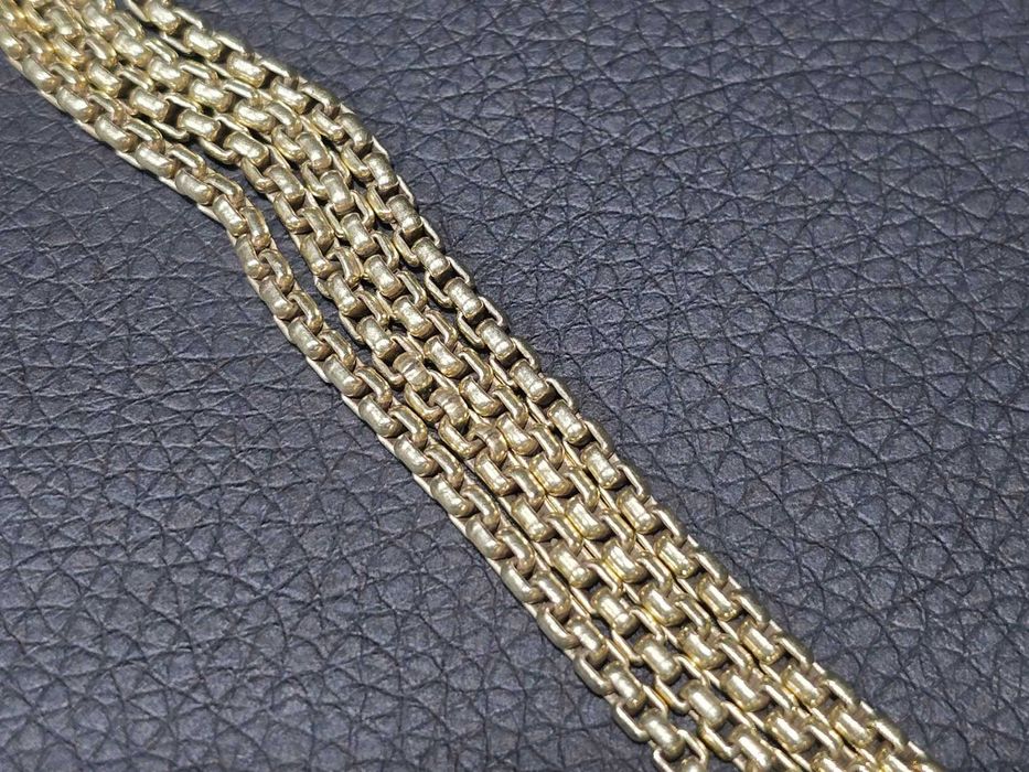 Сребърен синджир с позлата – 21.51 гр