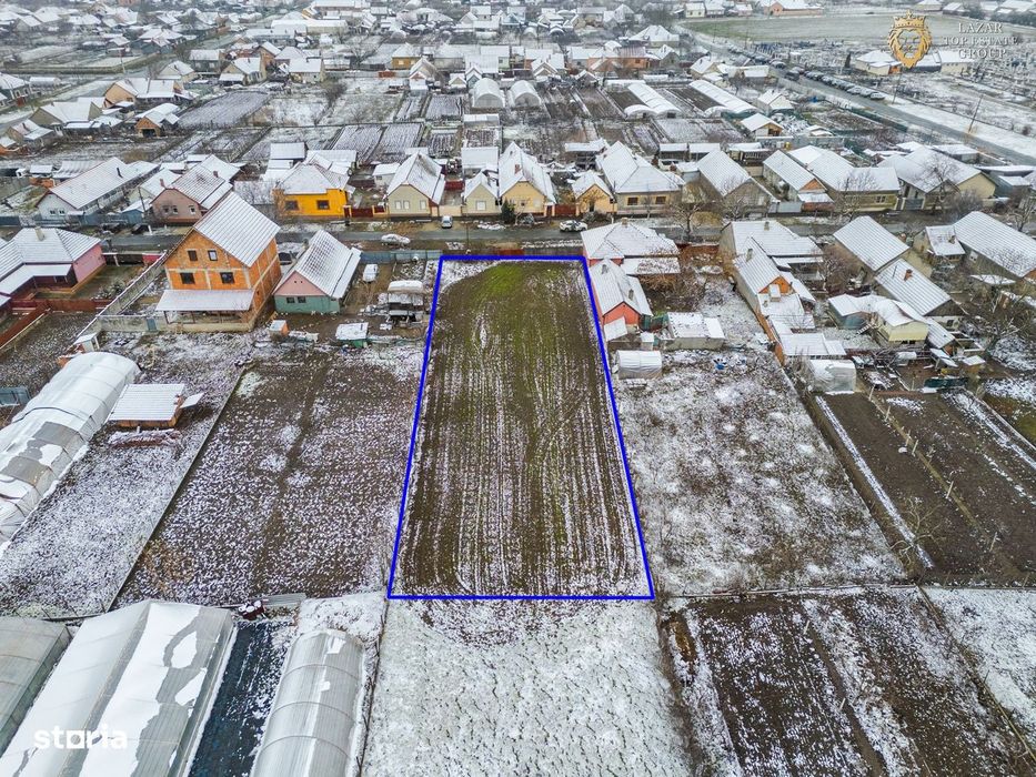 Teren intravilan de vânzare Curtici