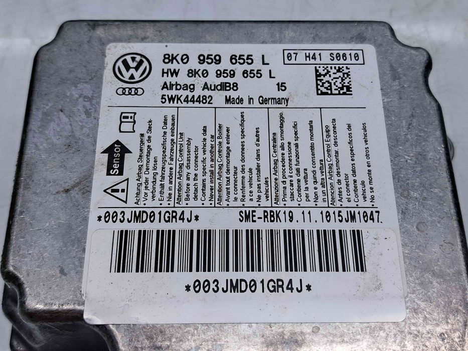 Calculator airbag Audi A5 (8T3) [Fabr 2007-2015] 8K0959655L 3.0 TDI CC