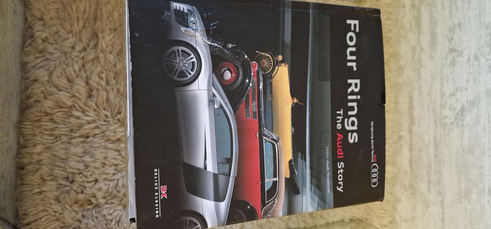 Книга Four Rings The Audi Story Delius Klassing историята на Ауди