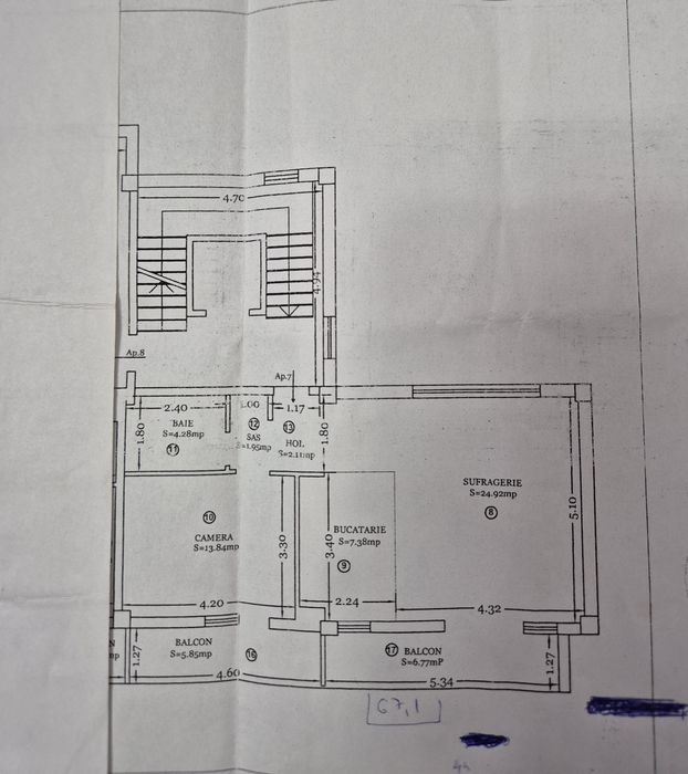 Vand apartament 2 camere