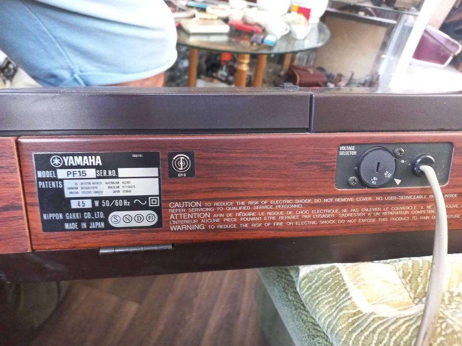 Дигитално пиано YAMAHA pf 15 1983 г.