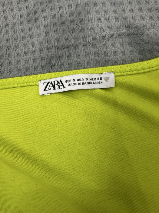 Кислотный топ с зары