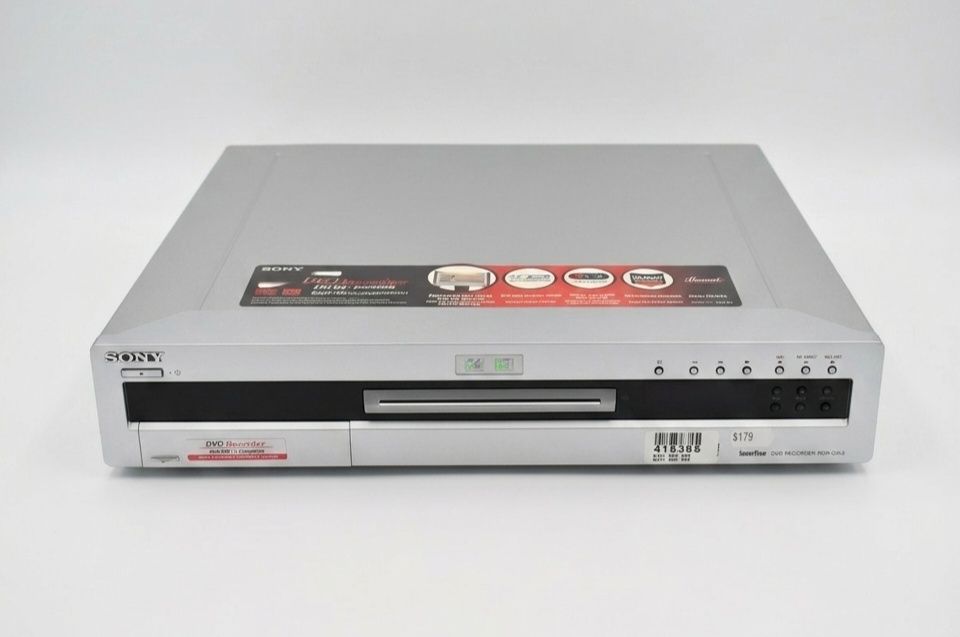 Sony Dvd Recorder RDR-GX3