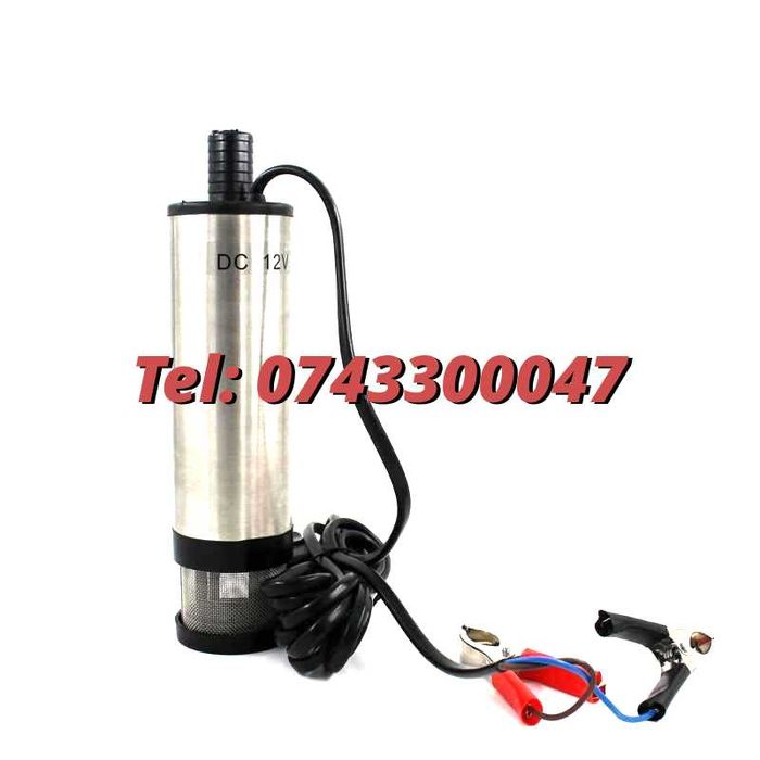 Pompa Submersibila Transfer Orice Lichid Vin Motorina 12lminut 12v
