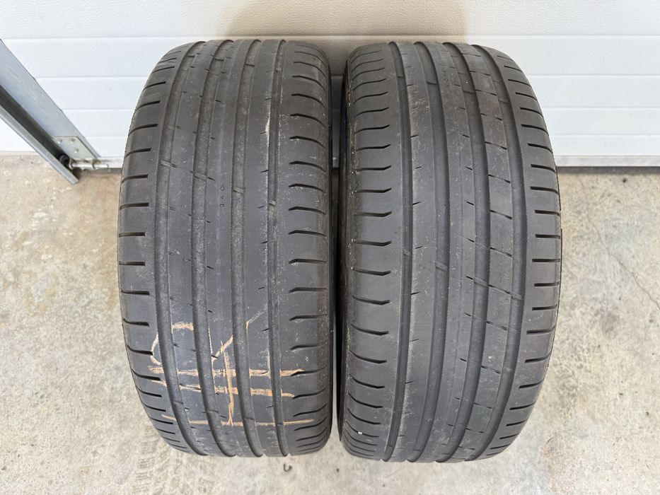 2 Anvelope Nokian de vara 225/50 R18 dot 2022 profil 5mm
