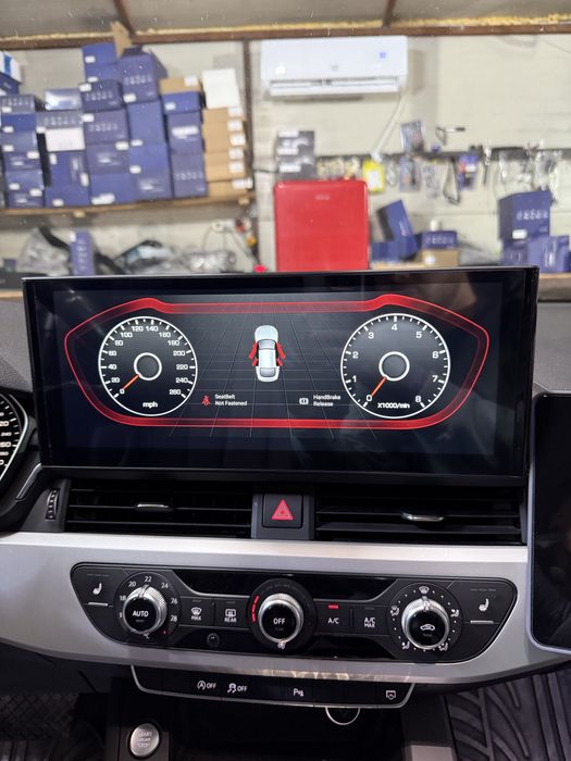 Navigatie Android A4 A5 B9 Ecran 2K Carplay , Android Auto + Camera