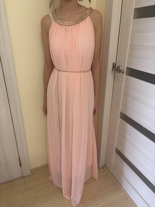 Вечернее нежное платье