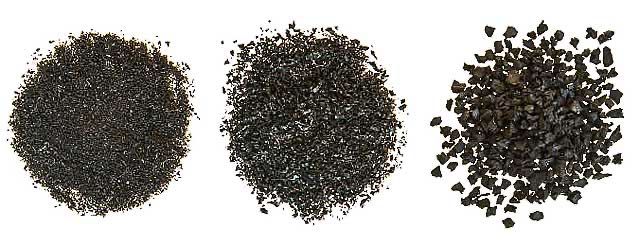 Резиновая крошка в гранулах