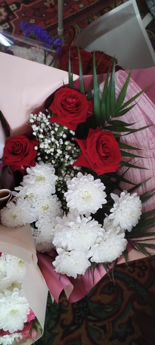 Цветы букет свежие