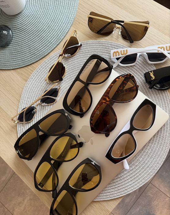 Слънчеви очила, унисекс, мъжки очила, дамски, Tom Ford, Gucci, Miumiu