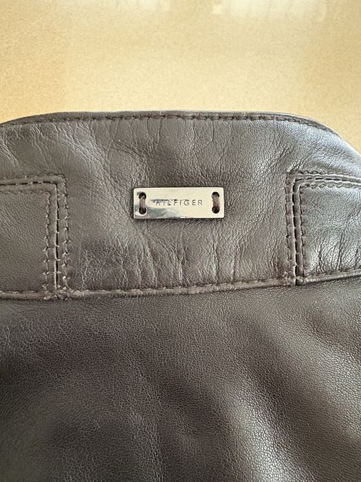 Geaca piele barbati Tommy Hilfiger