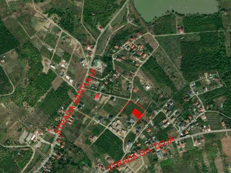 Teren 911mp fs 22m intravilan zona Doja