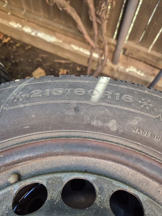 Roti iarna 5x112, 215/60/R16 Vw, Skoda, Tiguan, Sharan