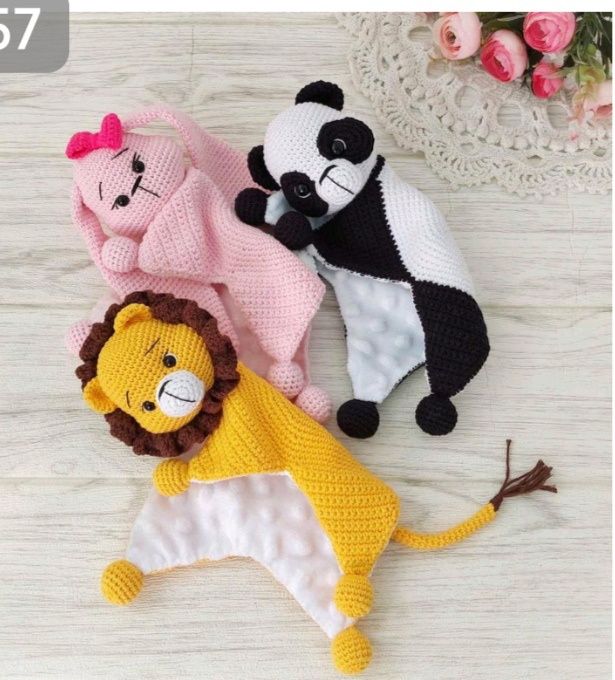 Вязанная игрушка комфортер