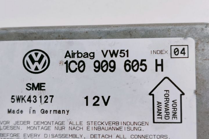 Calculator airbag 1C0909605H Skoda Fabia 6Y