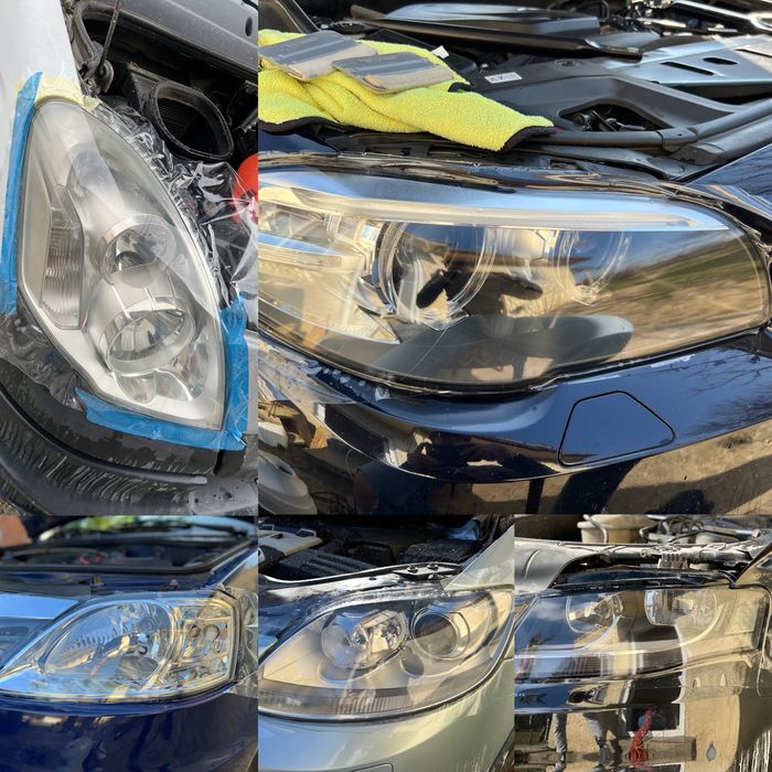 Folie auto- recondiționare faruri, Polish Faruri, folie stopuri faruri