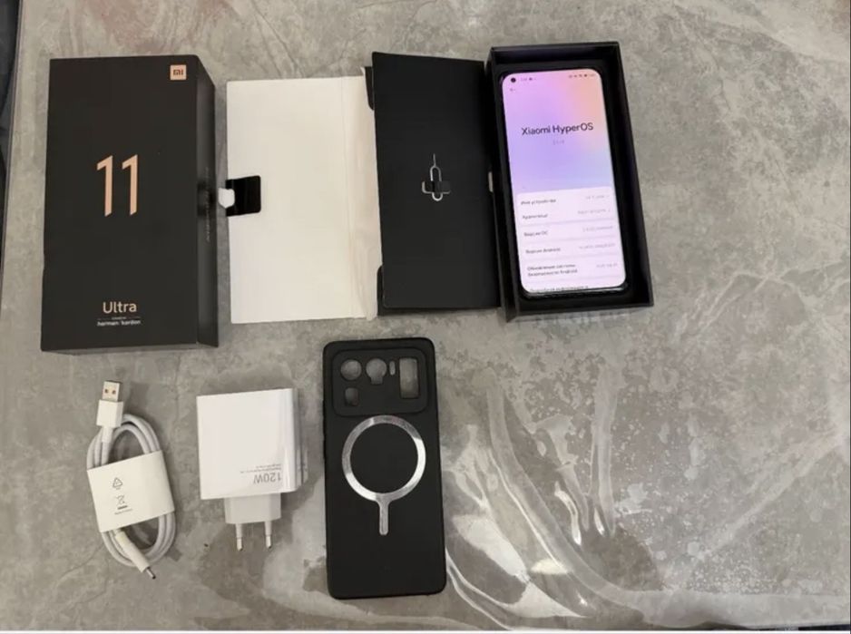 Xiaomi 11 ultra mi ксиаоми 11 ультра память 12+8/512 Гб hyperOS