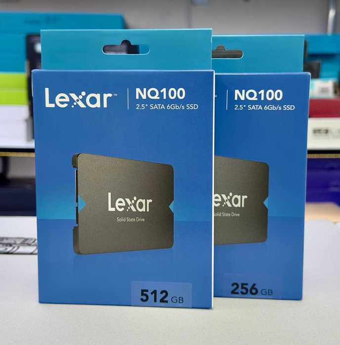 Новый SSD SATA Lexar NQ100 256GB