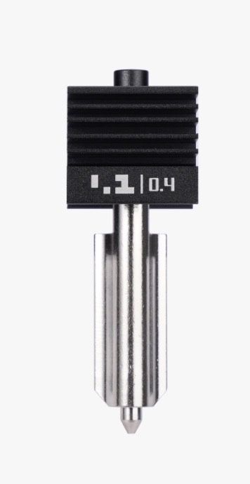 Bambu lab p2s hardened 0.4 hotend nozzle