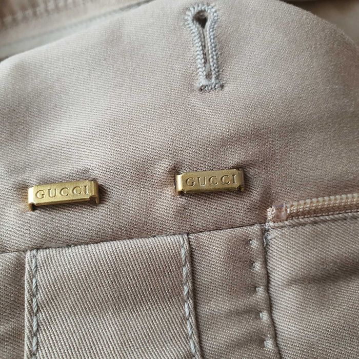 Pantaloni bej GUCCI