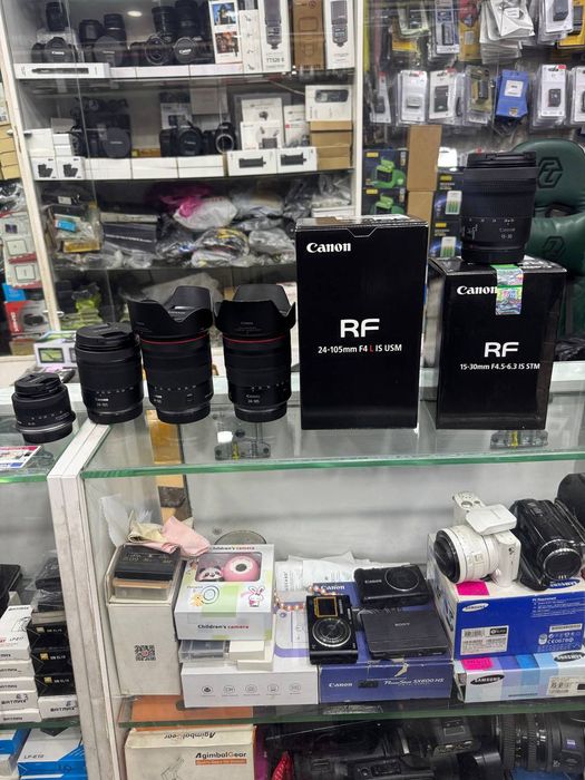 Объективы Фотоаппарат Canon