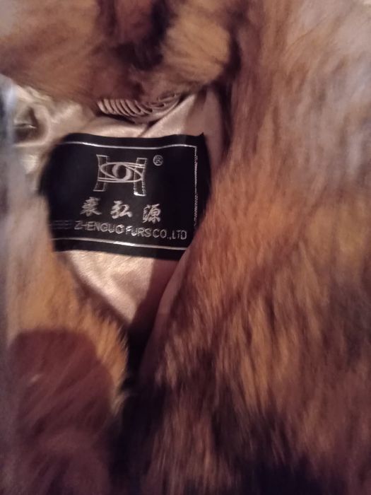 Blană naturală de lup siberian