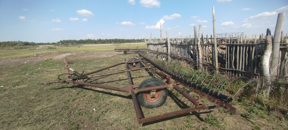 Грабли поперечные