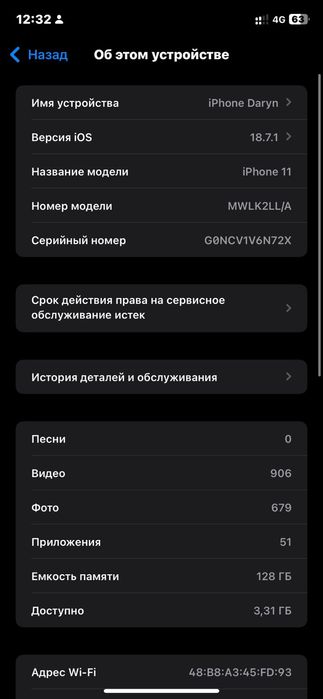 Продам айфон 11 128 гигабайт
