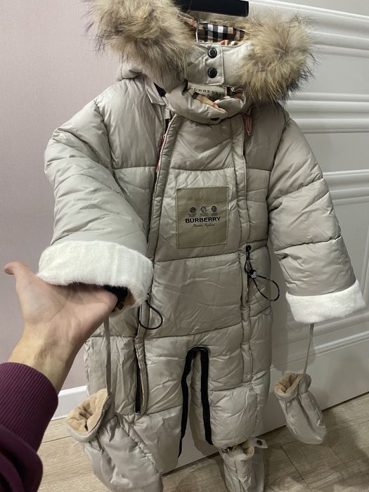 Детский комбинезон зимний новый