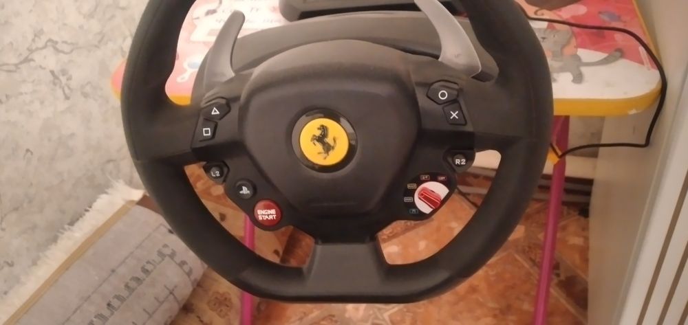 Руль с педалей на PS