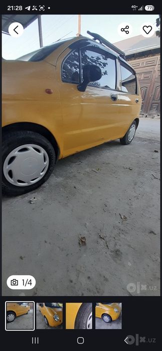 Matiz sotiladi holati yaxshi